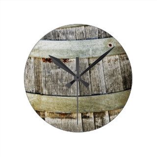 Wine Barrel Clock