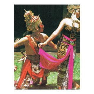 Ramayana Dancers, Hindu traditional dancers Letterhead