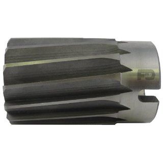 F&D Tool Company 28118 Shell Reamers High Speed Steel Spiral Flute, 2 7/16" Diameter, 3 3/4" Overall Length, 1 1/4" Fitting Hole LG End, 9 Arbor Number Milling Cutters