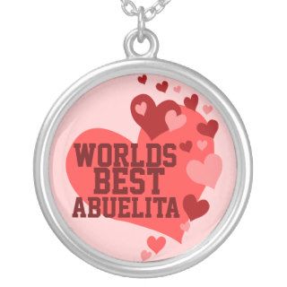 World's Best Abuelita (any name) Jewelry