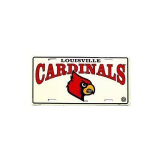(6x12) Louisville Cardinals NCAA Tin License Plate   Prints