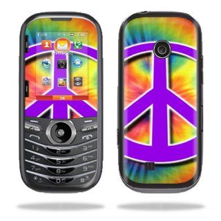 Protective Vinyl Skin Decal Cover for LG Cosmos 3 Cell Phone Sticker Skins Hippie Time Electronics