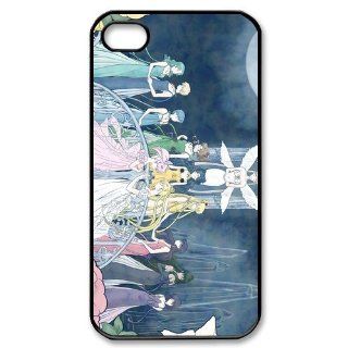 Custom Sailor Moon Cover Case for iPhone 4 4s LS4 3594 Cell Phones & Accessories