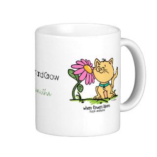 Flower Cat Coffee Mug