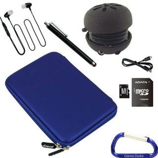 EVA Cover Case and Accessories Bundle with Gizmo Dorks Key Chain for the Zeepad 7.0 Tablet   Blue Computers & Accessories