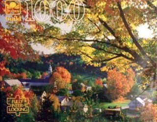 Fall in East Topsham Guild 1000 Piece Jigsaw Puzzle 