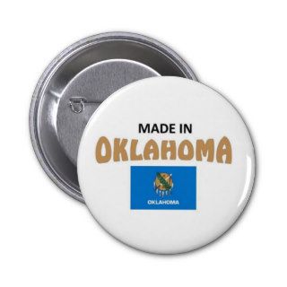 Made in Oklahoma Pins