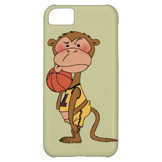 Basketball monkey iPhone 5C case
