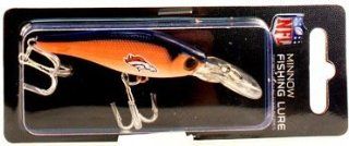 Denver Broncos Minnow Crankbait NFL Fishing Lure  Sporting Goods  Sports & Outdoors