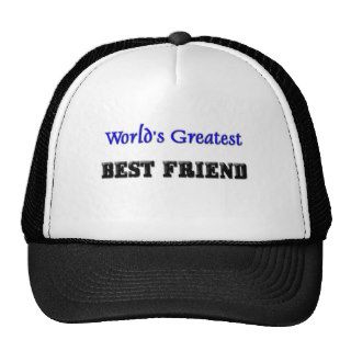 World's Greatest Best Friend Trucker Hats