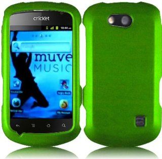 ZTE X501 Groove Hard Neon Green Snap On Case Cover Faceplate Protector with Free Gift Reliable Accessory Pen Cell Phones & Accessories