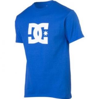 DC Star T Shirt   Short Sleeve   Men's Royal Blue, S Clothing