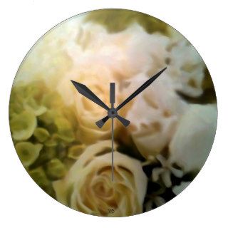 Bed Of Roses Wall Clock
