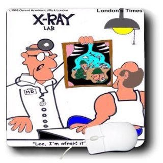 mp_2270_1 Londons Times Funny Medicine Cartoons   G.I. Tract   Mouse Pads Computers & Accessories
