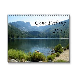 Gone Fishing Wall Calendars