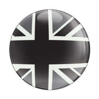 GoBadges CD0223 UK Black Jack Flag Magnetic Grill Badge Automotive