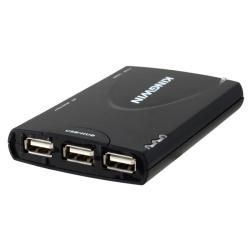 Kingwin KWCR 161 USB 2.0 Flash Reader/USB Hub Combo Kingwin Card Readers & Adapters