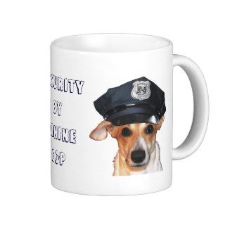 Security by Canine Cop Mugs