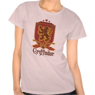 Gryffindor Quidditch Badge Tee Shirt