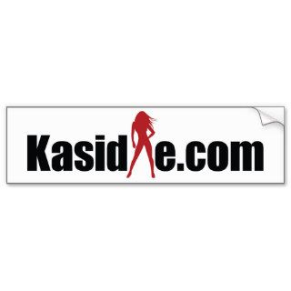 Kasidie Logo Sticker Bumper Sticker