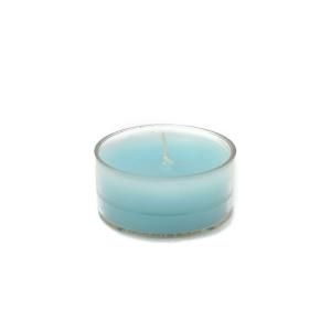 Zest Candle 1.5 in. Turquoise Blue Tealight Candles (50 Pack) CTZ 006
