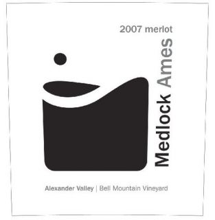 2007 Medlock Ames Merlot Sonoma County Alexander Valley 750 mL Wine