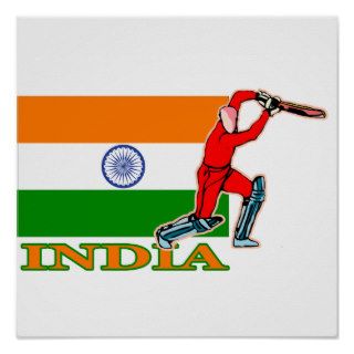 India Cricket Player Poster