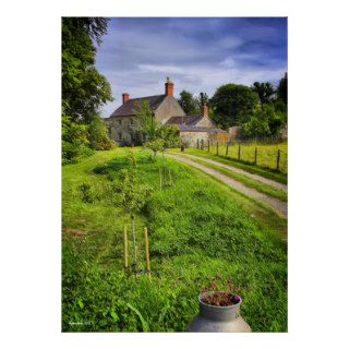 Wiltshire Farm Scene print