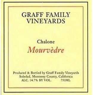 Graff Family Vineyards Mourvedre Chalone 2008 750ML Wine