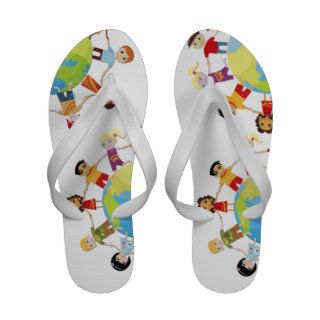 Kids Around the World for Peace Sandals