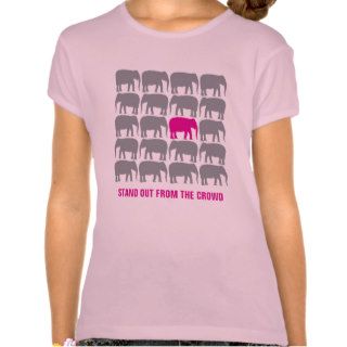 Stand Out Elephant Tee Shirts