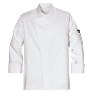 Chef Designs Tunic Style White Chef Coat KT80 Chefs Jackets 