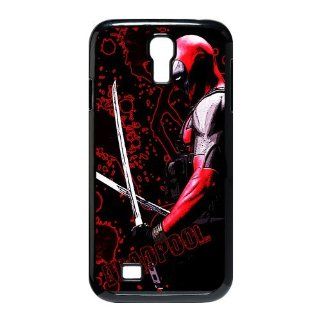 Custom Deadpool Abstract Case for Samsung Galaxy S4 i9500 SM4 258 Cell Phones & Accessories