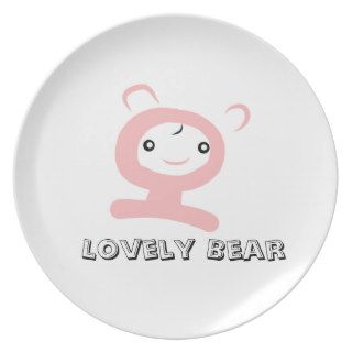 Lovely Bear Plates