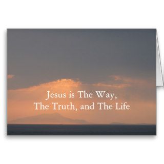Jesus   The WAY, The TRUTH and The LIGHT Cards