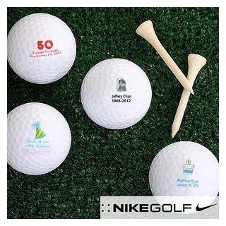 Personalized Golf Balls Birthday Gift   Nike Mojo Set  Standard Golf Balls  Sports & Outdoors