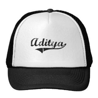 Aditya Classic Style Name Trucker Hat