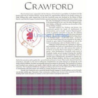 Crawford Family History W R McLeod Books