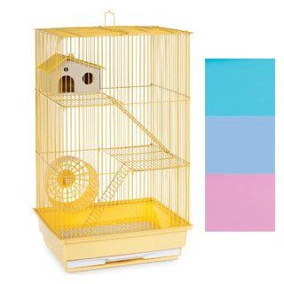 Prevue Hendryx Three Story Hamster & Gerbil Cage Lilac color 