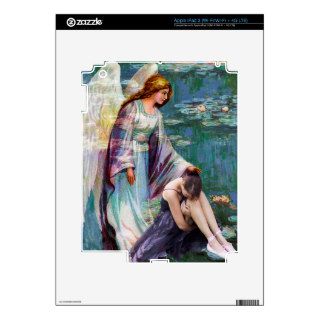 GARDEN OF GRIEF ~ MY ANGEL COMES TO ME iPad 3 Skin