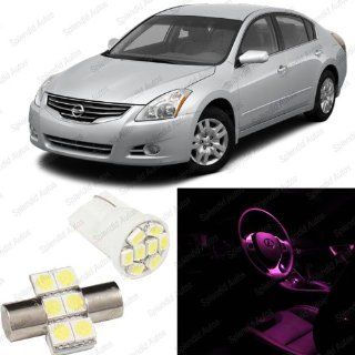Pink LED Nissan Altima Interior Package Deal 2007   2012 (8 Pieces) Automotive