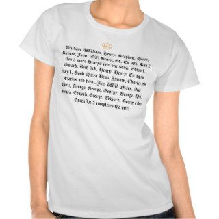 Horrible Histories Kings and Queens Tees