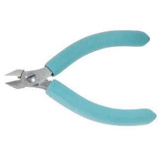Erem Series 500 Tapered Head Side Cutter, Flush Cut, 4.527" Length, 0.472" Jaw Length Wire Cutters