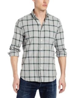 Steven Alan Men's Single Needle Long Sleeve Shirt at  Mens Clothing store