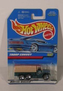 Hot Wheels Troop Convoy #487 1997 MOC Entertainment Collectibles