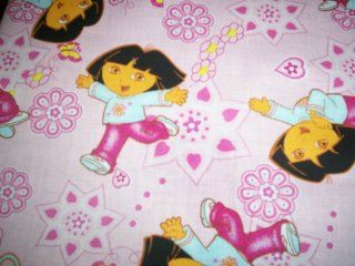 NEW VALANCE WINDOW CURTAIN MADE FROM PINK DORA EXPLORER FABRIC  Shower Curtains  