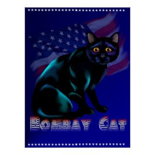 The Bombay Cat Poster