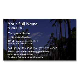 Residential Rodeo Drive, Beverly Hills, California Business Card