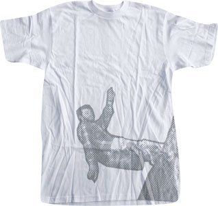 Krooked T Shirt Gonz Front Rock [Large] White Sports & Outdoors
