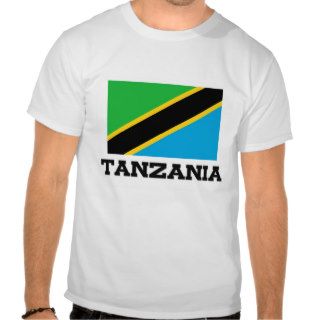 Tanzania Flag Tshirt